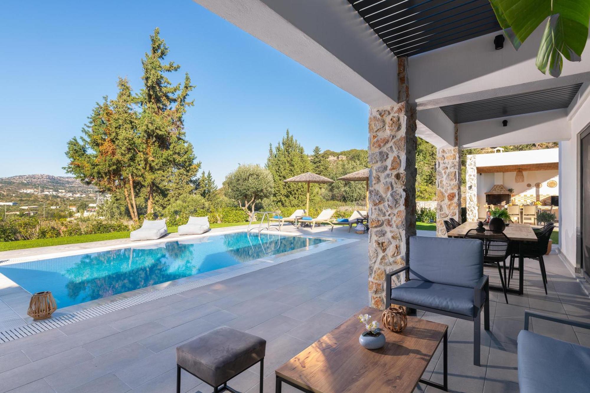 Aiora Luxury Villas Afantou Exteriér fotografie