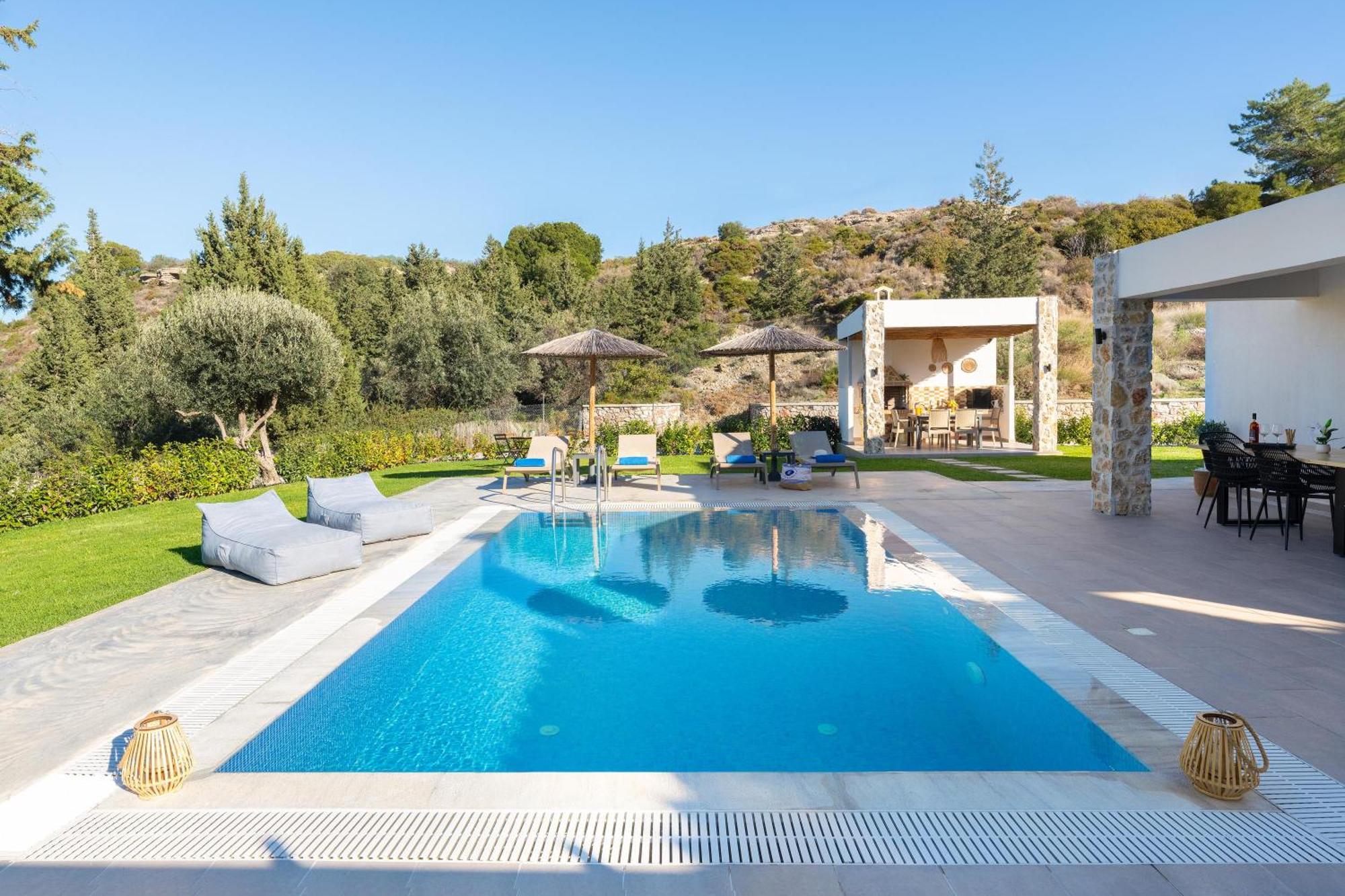 Aiora Luxury Villas Afantou Exteriér fotografie