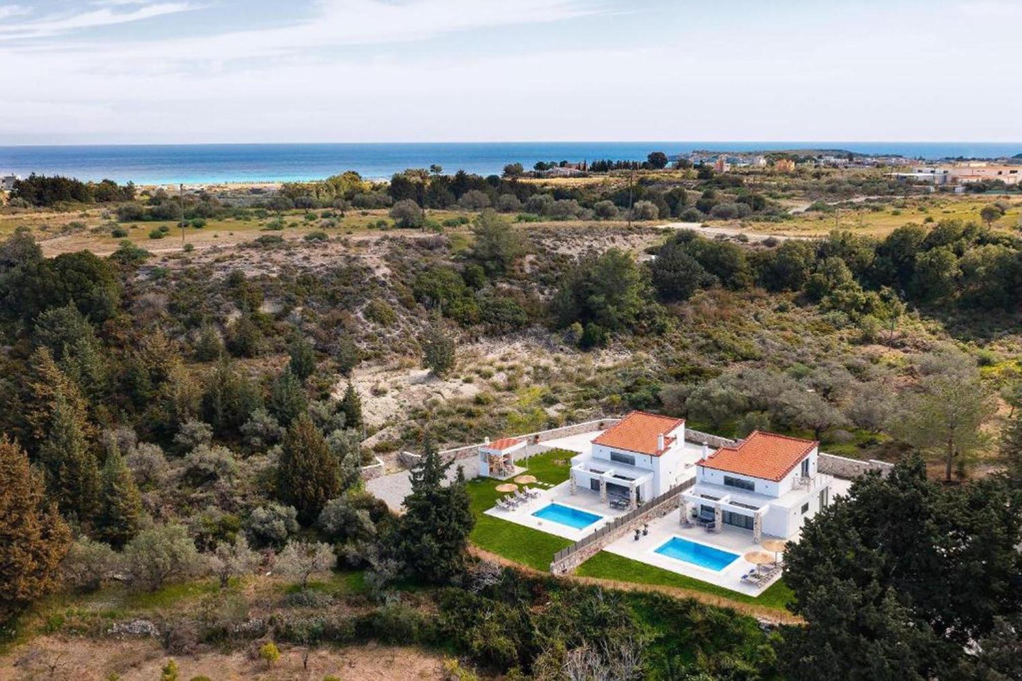 Aiora Luxury Villas Afantou Exteriér fotografie